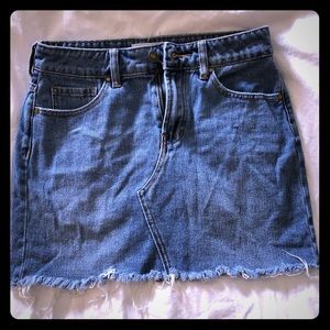 Denim skirt